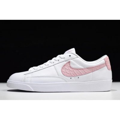 Nike Bayan Blazer Low Se Prm Beyaz / Pembe Kaykay Ayakkabı Türkiye - OT82M40R